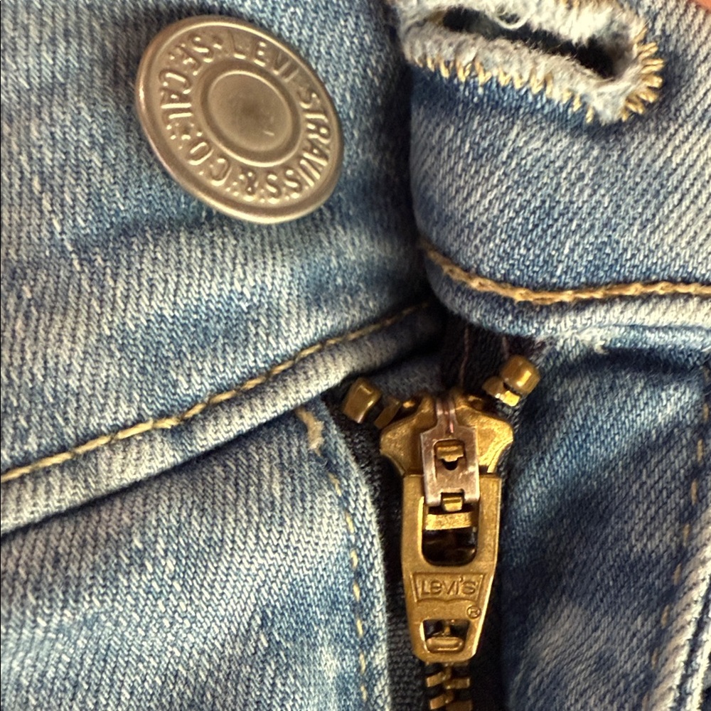 Rare !Levi Mile High Super Skinny Jeans - image 5